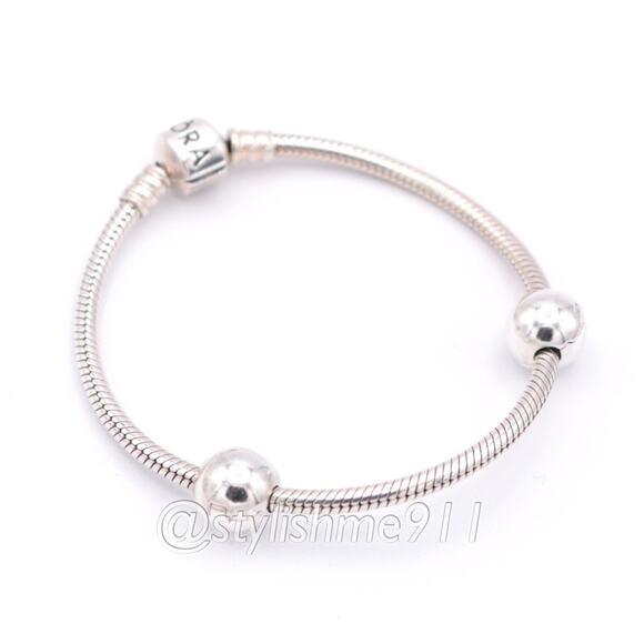 Two Authentic PANDORA Sphere Clips - 791000 - Picture 3 of 10